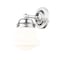 Z-Lite Vaughn Wall Sconce, 1-Light, 7.75 In.W x 6 In.L x 9.5 In.H, Chrome /Matte Opal 735-1S-CH - alternate 1